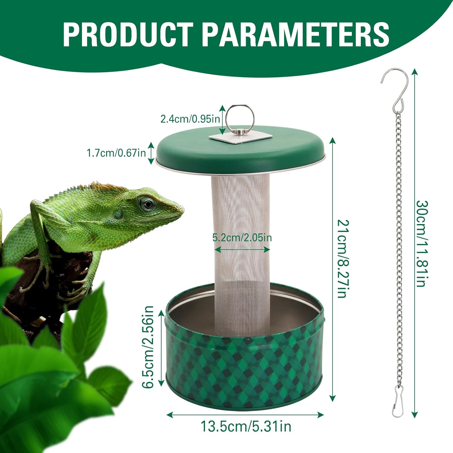Кормушка для бородатого дракон – обзор и цена Water Dish Reptile